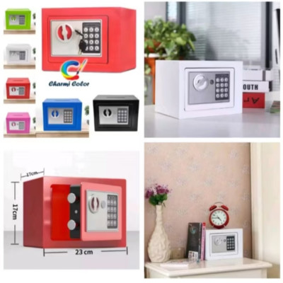 1 CÁI KÉT SẮT MINI BẢO MẬT CAO AN TOÀN CÓ KHE BỎ TIỀN HÀNG CHUẨN