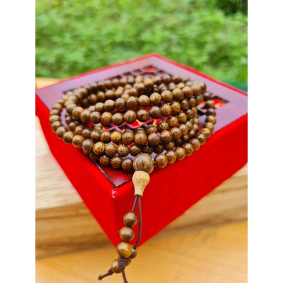 Vòng Tay Trầm Hương 216 Hạt - Chuỗi Tràng Hạt - Trầm Tốc Tự Nhiên - Size 4 ly,6ly,7ly,8ly