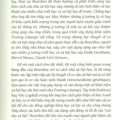 Sách PACE Books - Những Vấn Đề Của Xã Hội Học (Questions de sociologie) 