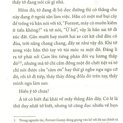 Forrest Gump (Tiểu Thuyết) - Tái bản lần thứ 13 (năm 2023)