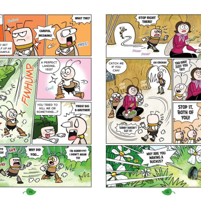 Truyện Tranh tiếng Anh - Adventures Of Crickid - Tập 1 Và Tập 2