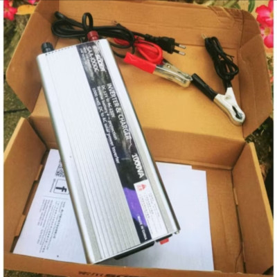 BỘ KÍCH ĐIỆN TỪ 12V LÊN 220V CHUẨN 1000W KIÊM SẠC BÌNH ẮC QUY LUÔN HÀNG CHUẨN