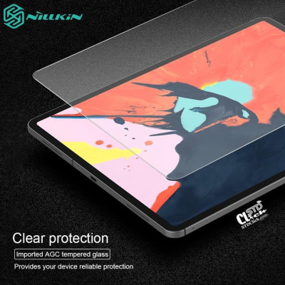 Miếng dán màn hình kính cường lực cho iPad Gen 11 A16 2025 , Air11inch M3 , Air 13inch M3 hiệu Nillkin Amazing H+ (mỏng 0.2 mm, vát cạnh 2.5D, chống trầy, chống va đập) - Hàng Chính Hãng