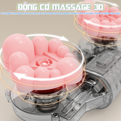 Máy massage bàn chân và bắp chân cải tiến mới Nikio NK-183 - Sử dụng pin sạc