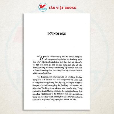 Sách - Thay Đổi Câu Hỏi Thay Đổi Cuộc Đời - Tân Việt Books