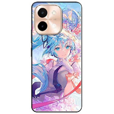 Ốp lưng cho Vivo Y03 - Y03T - Y18 - Y18S - Y18T - Y27 5G - Y28 4G - Y36 - Anime Cô Gái Mắt Xanh - Hàng Chính Hãng