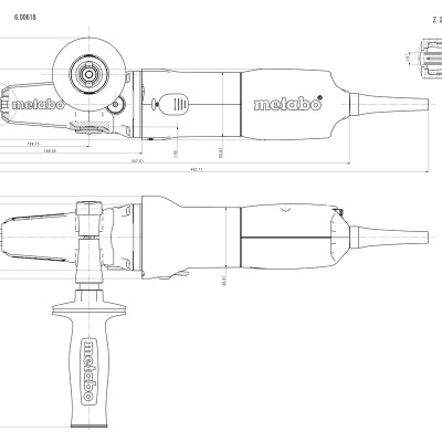 Máy Mài Thẳng Metabo GE 950 G PLUS