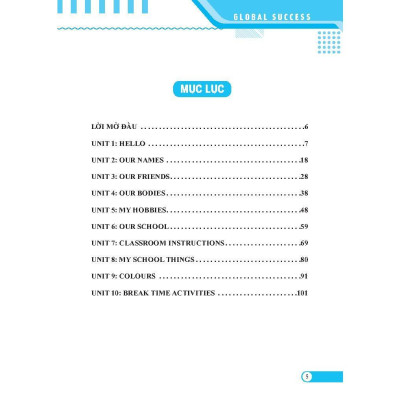 Sách - Global Success - Bài Tập Trắc Nghiệm Tiếng Anh Lớp 3 - Tập 1 - Minh Thắng