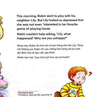 Sách - 10 Chỉ Số Vàng Quyết Định Tương Lai Của Trẻ - Bồi Dưỡng Chỉ Số Trí Tuệ Cảm Xúc - Emotional Quotient (EQ) - Bữa Trưa Yêu Thương - The Friendship Lunch - Song Ngữ Anh-Việt