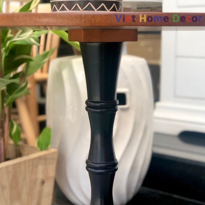 Bàn cafe tròn chân tiện #1000 - Thương hiệu Viet Home Decor