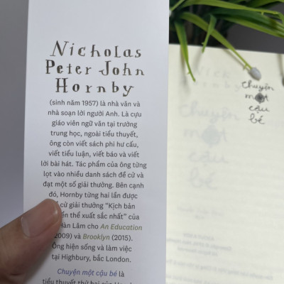 CHUYỆN MỘT CẬU BÉ - Nick Hornby - Dịch giả: Nguyễn Tuấn Phúc - Nhã Nam