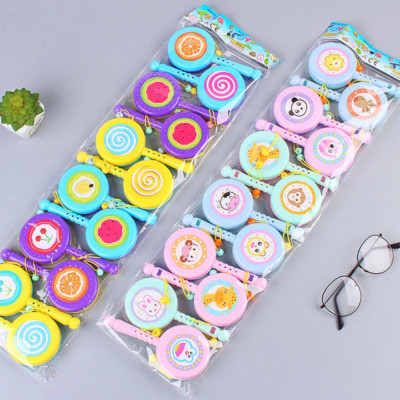 Trống cho bé – Trống lục lạc cho bé in hình ngộ nghĩnh chất liệu nhựa ABS (đồ chơi lục lạc)