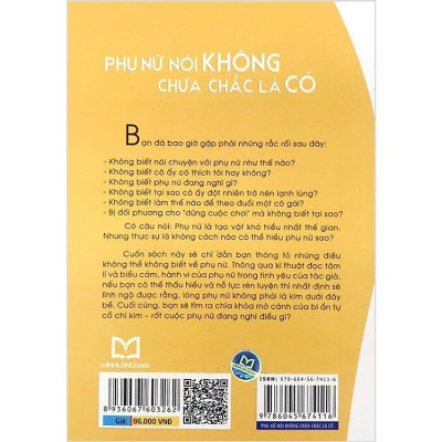 Phụ Nữ Nói Không Chưa Chắc Là Có