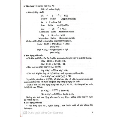 Sách  bồi dưỡng học sinh giỏi hóa học 9 theo chuyên đề