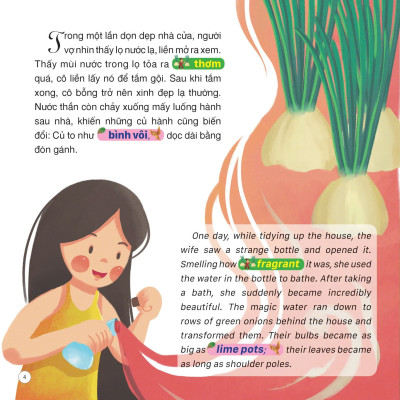 Truyện Cổ Tích Việt Nam (Song Ngữ Việt-Anh) - Ai Mua Hành Tôi