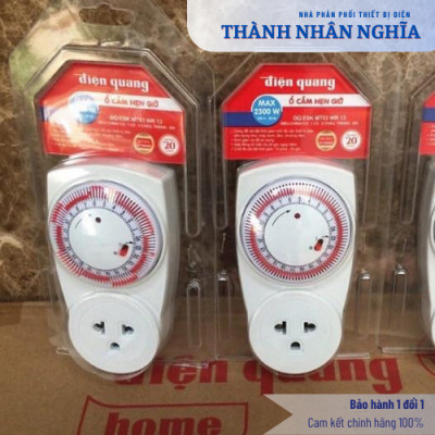 Ổ cắm hẹn giờ Điện Quang ĐQ ESK MT03 WR 13