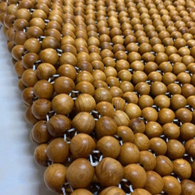 Lót Ghế Xe Ô Tô Hạt  Gỗ Pơ Mu Cao Cấp