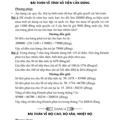 Phương Pháp Giải Các Dạng Toán Thực Tế 6 (Tài Liệu Dùng Chung Cho Các Bộ Sách) - KV