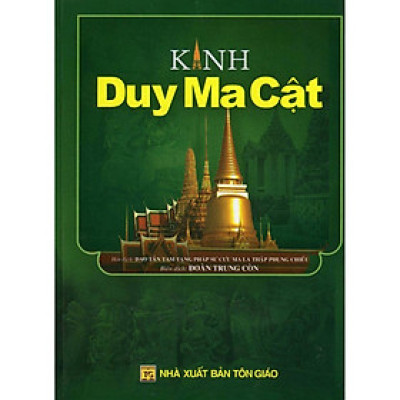 Sách - Kinh Duy Ma Cật - Bìa Cứng - Chính Thông Book