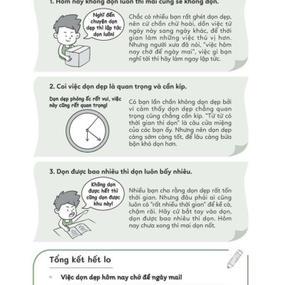 Sách - Tự Lập Từ Tiểu Học - Ngăn Nắp Gọn Gàng