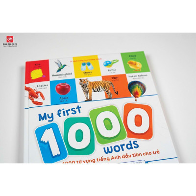 Sách - My First 1000 Words - 1000 Từ Vựng Tiếng Anh Đầu Tiên Cho Trẻ - Đinh Tị Books