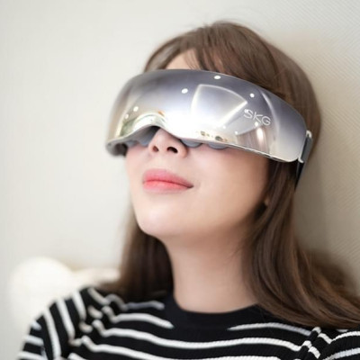 Kính Massage Mắt SKG E7 giúp Tăng Thị Lực, giảm Khô, Mỏi Mắt với 18 kiểu Mát-xa và Chườm nóng