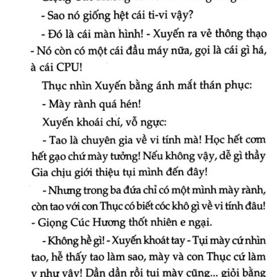 Buổi Chiều Windows (Truyện Dài) _TRE