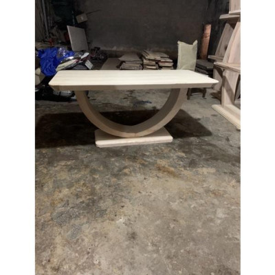 bàn ăn mặt gỗ 6 ghế 1m6x80