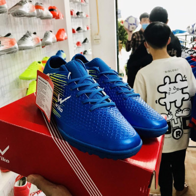 Giày bóng đá thể thao phủi Wikkka Flashhh Xanh 2022-2023