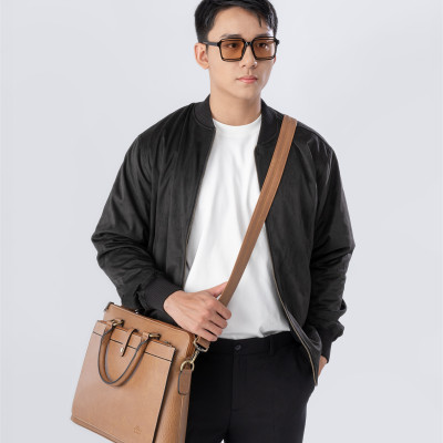 Cặp Công Sở Lata ( Thời trang nam basic - Cặp da CA37 )