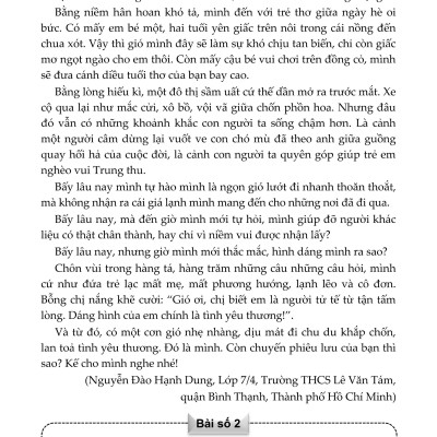 Sách - Tinh Tuyển Những Bài Văn Tự Sự Và Biểu Cảm Đạt Giải Theo Hướng Mở Bồi Dưỡng Học Sinh Giỏi Lớp 6 Theo Chương trình Giáo dục Phổ thông mới 2018 (Dùng chung cho ba bộ sách)