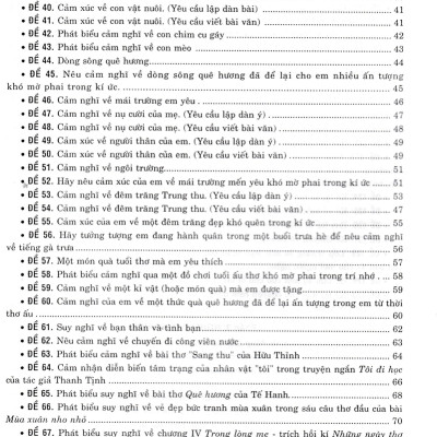 270 Đề Và Bài Văn Hay 7 (Dùng Chung Cho Các Bộ SGK Hiện Hành) _HA