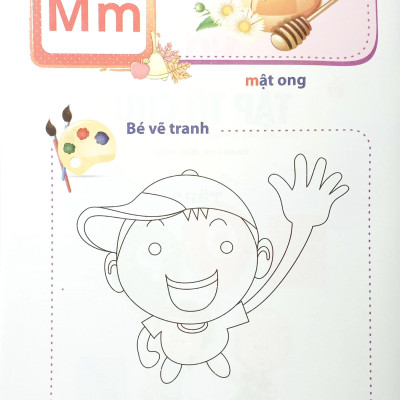 Bé Vào Lớp 1 - Vở Tập Tô Chữ - Tập 2
