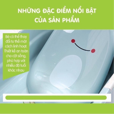 Chậu Tắm Cho Bé Đa Năng Dễ Dàng Sử Dụng Phù Hợp Cho Trẻ Nhỏ, Chậu Tắm Ếch Cao Cấp Cho Bé Có Van Thoát Nước