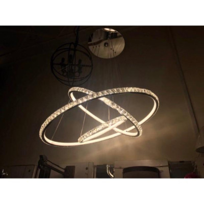 Đèn thả 3 vòng, đèn thả phale, đèn trang trí DT