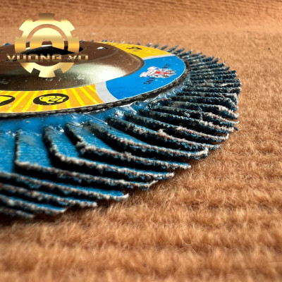 Nhám xếp Lionking-ráp xếp Lionking đường kính 100mm lỗ cốt 16mm (Gía đã bao gôm vat)