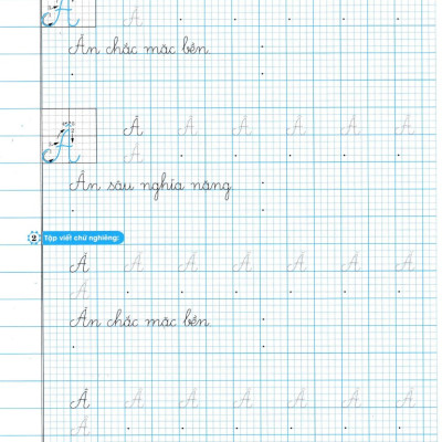 Vở Tập Viết Lớp 2 Toàn Tập (Dùng Chung Cho Các Bộ SGK Hiện Hành) - HA 