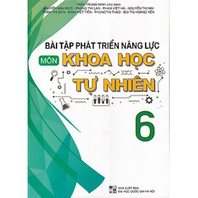 Sách - Bài tập phát triển năng lực môn Khoa học Tự nhiên 6