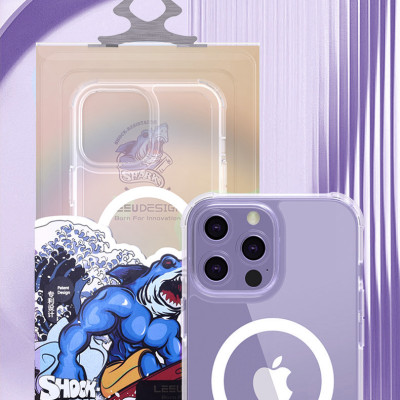 Ốp Lưng Hybrid MagFit Từ Tính Dành Cho iPhone 14 / iPhone 14 Plus / iPhone 14 Pro / iPhone 14 Pro Max - Hàng Chính Hãng LEEU DESIGN