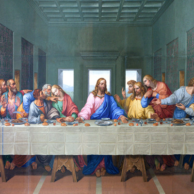 Bộ tranh xếp hình cao cấp 1000 mảnh – The Last Supper (50x80cm)