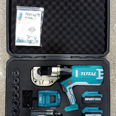 MÁY ÉP COS THỦY LỰC 12KN PIN 20V (KÈM 2 PIN LITHIUM-ION 20V/4.0AH) TOTAL TCTLI2002 - HÀNG CHÍNH HÃNG