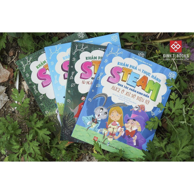 Sách - Khám Phá Và Thực Hành Steam Qua Tác Phẩm Kinh Điển - Chọn Lẻ 6 Chủ Đề - Đinh Tị Books