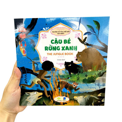 Sách - Truyện Cổ Tích Hay Nhất Thế Giới - Cậu Bé Rừng Xanh - The Jungle Book