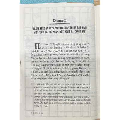 Sách - 80 Ngày Vòng Quanh Thế Giới - Bìa Cứng - Jules Verne - Minh Thắng