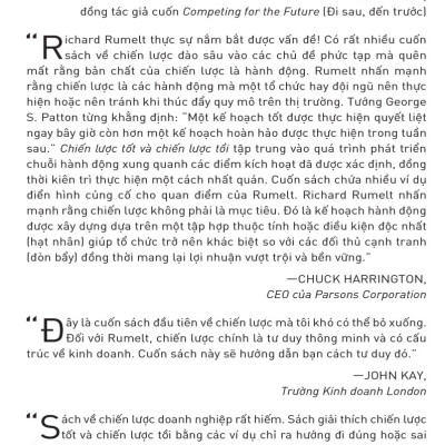 Chiến Lược Tốt Và Chiến Lược Tồi - Good Strategy Bad Strategy - AL