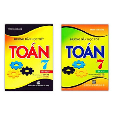Sách - Combo Hướng Dẫn Học Tốt Toán Lớp 7 - Tập 1 + 2 (Bám Sát SGK Cánh Diều)