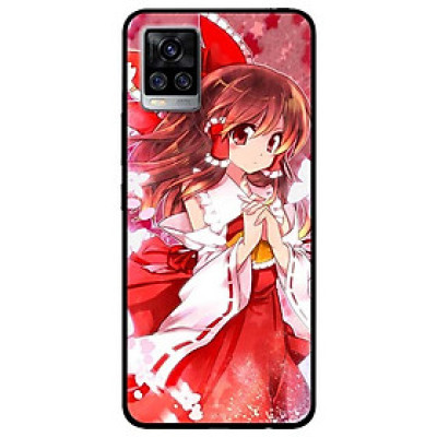 Ốp lưng dành cho Vivo V20 mẫu Cô Gái Đỏ