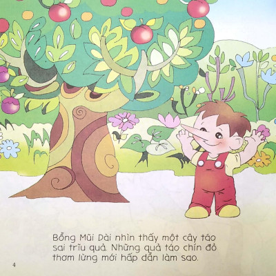 Bé Tập Kể Chuyện - Cậu Bé Mũi Dài (Tái Bản 2022)