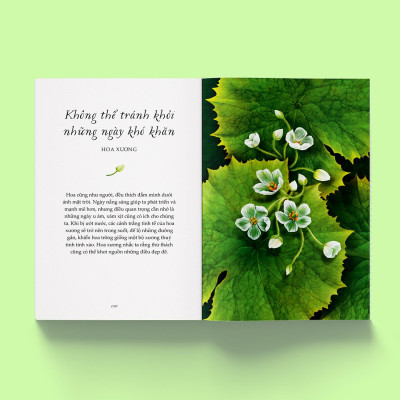 Sách - Vươn Mình Như Những Đoá Hoa - Những Bài Học Nhỏ Để Có Nguồn Vui Và An Lành Bất Tận