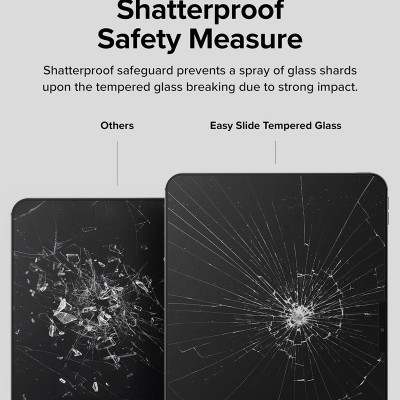 Dán màn hình cường lực dành cho iPad Pro 11" M4/Pro 13″ M4 RINGKE Easy Slide Tempered Glass - Hàng Chính Hãng